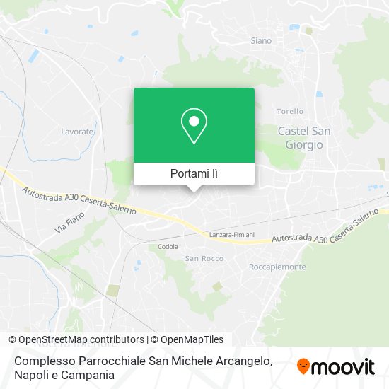 Mappa Complesso Parrocchiale San Michele Arcangelo