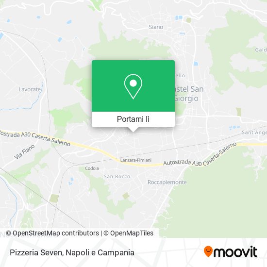 Mappa Pizzeria Seven