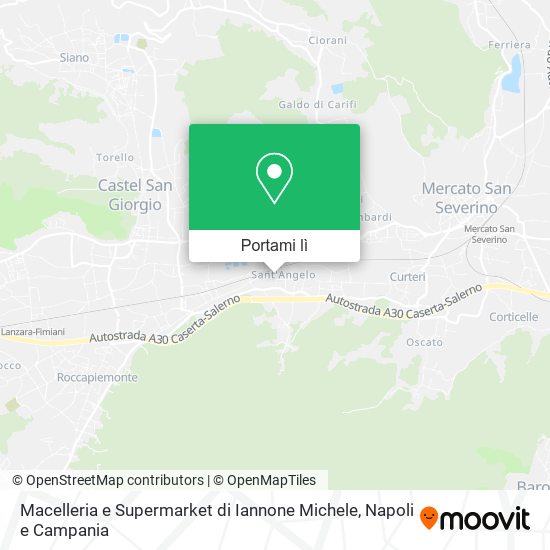 Mappa Macelleria e Supermarket di Iannone Michele