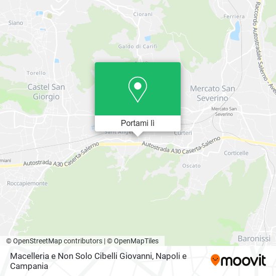 Mappa Macelleria e Non Solo Cibelli Giovanni