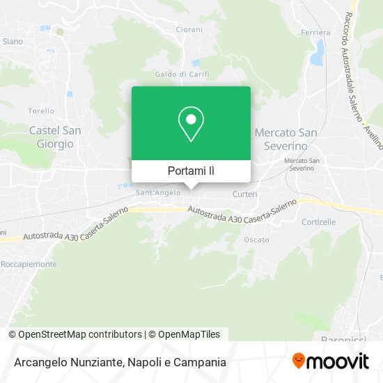 Mappa Arcangelo Nunziante