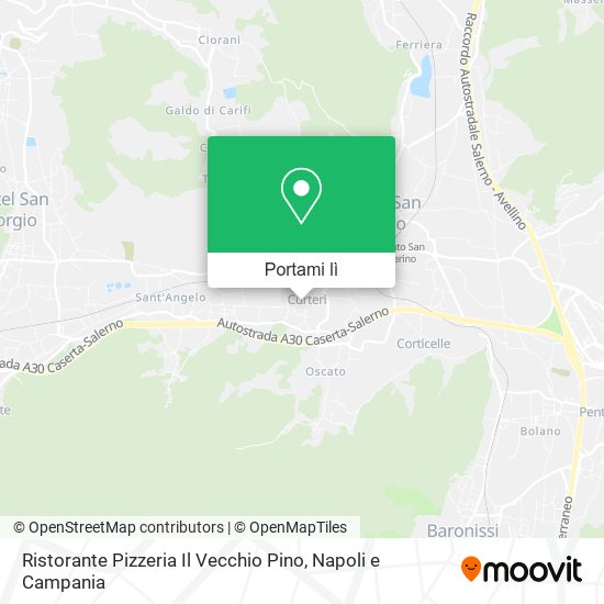 Mappa Ristorante Pizzeria Il Vecchio Pino