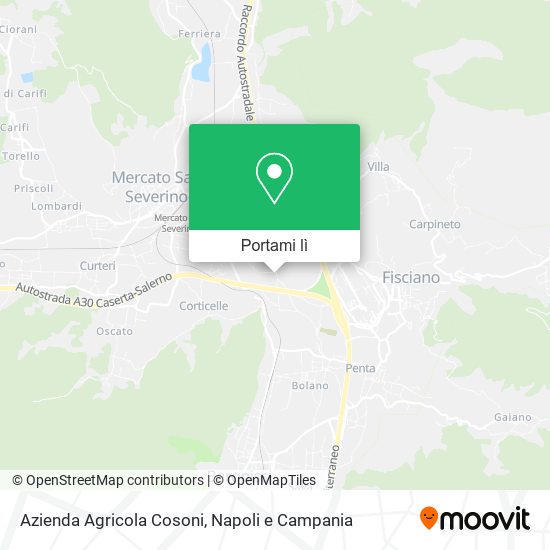 Mappa Azienda Agricola Cosoni
