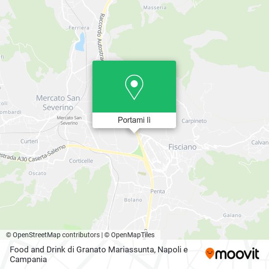 Mappa Food and Drink di Granato Mariassunta