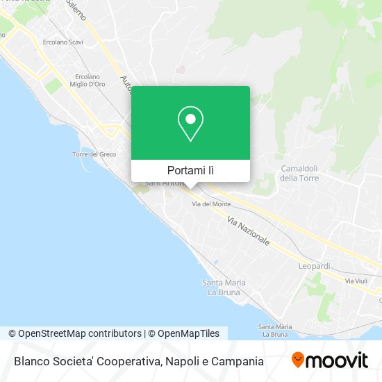 Mappa Blanco Societa' Cooperativa