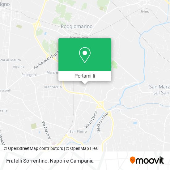 Mappa Fratelli Sorrentino