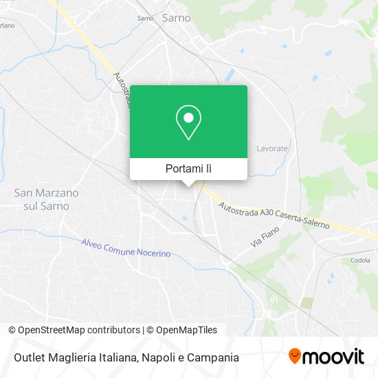 Mappa Outlet Maglieria Italiana