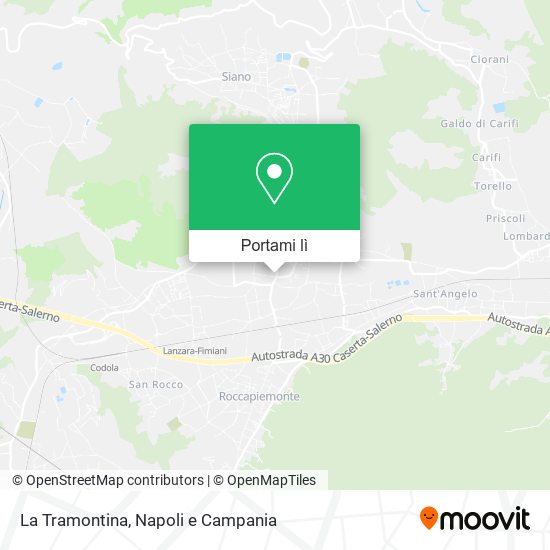 Mappa La Tramontina
