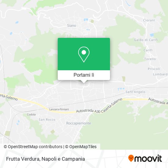 Mappa Frutta Verdura