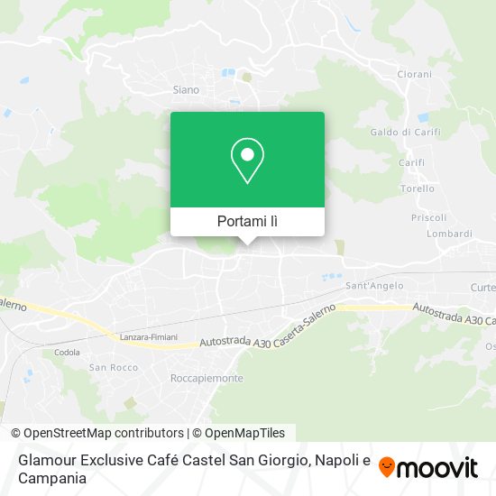 Mappa Glamour Exclusive Café Castel San Giorgio