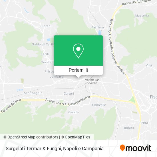 Mappa Surgelati Termar & Funghi