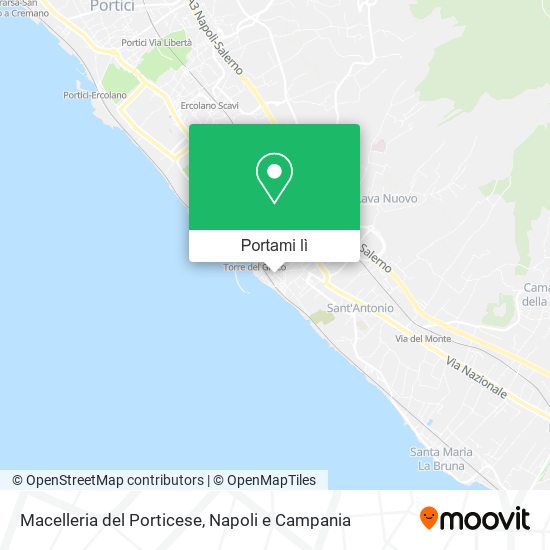 Mappa Macelleria del Porticese