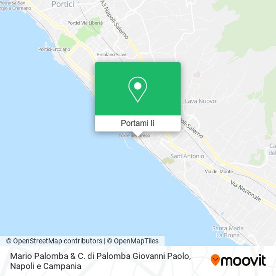 Mappa Mario Palomba & C. di Palomba Giovanni Paolo