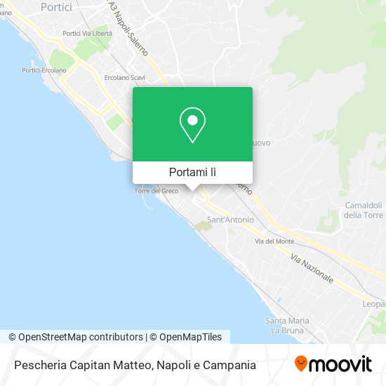 Mappa Pescheria Capitan Matteo