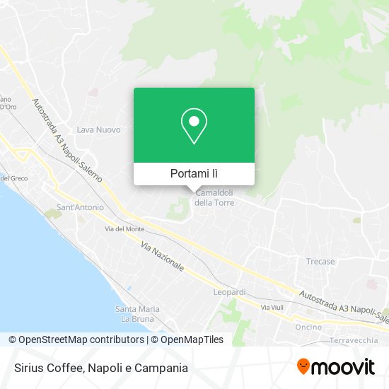 Mappa Sirius Coffee