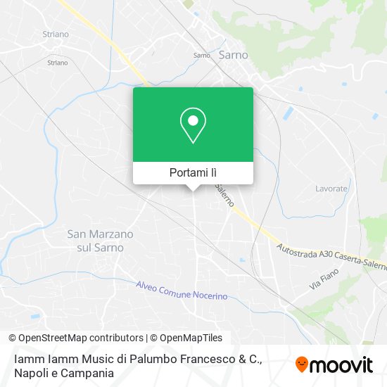 Mappa Iamm Iamm Music di Palumbo Francesco & C.