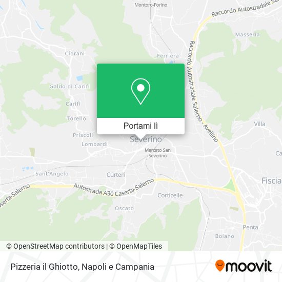 Mappa Pizzeria il Ghiotto