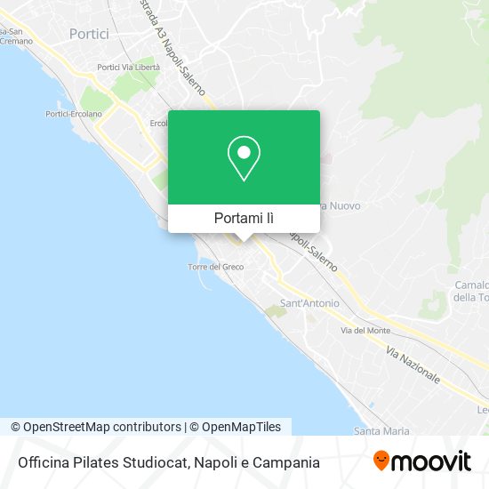 Mappa Officina Pilates Studiocat