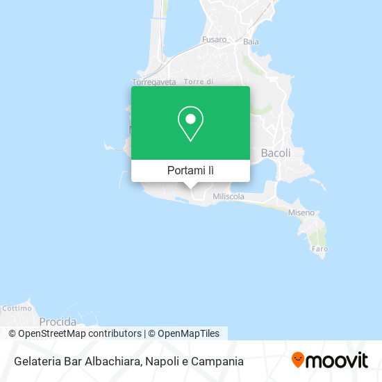 Mappa Gelateria Bar Albachiara