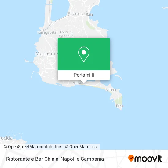 Mappa Ristorante e Bar Chiaia