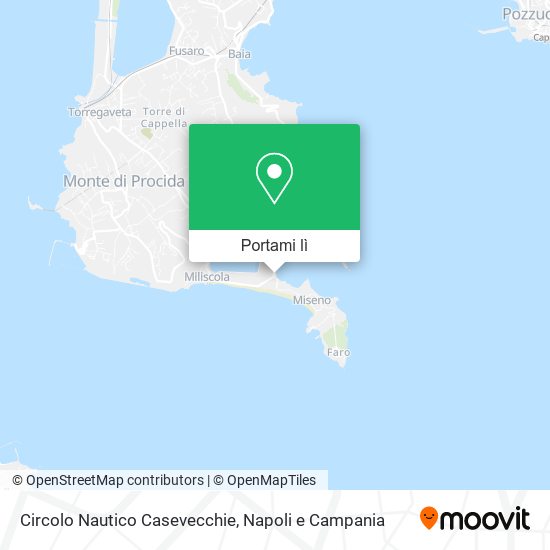 Mappa Circolo Nautico Casevecchie