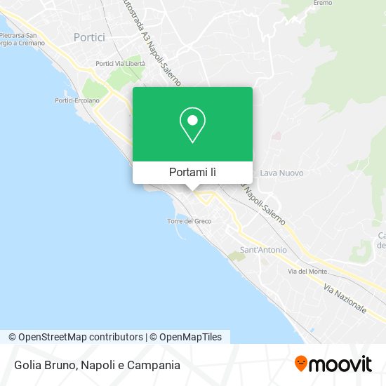 Mappa Golia Bruno