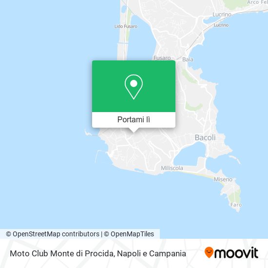 Mappa Moto Club Monte di Procida