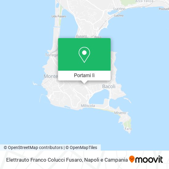 Mappa Elettrauto Franco Colucci Fusaro