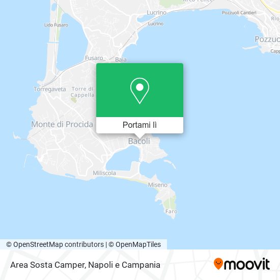 Mappa Area Sosta Camper