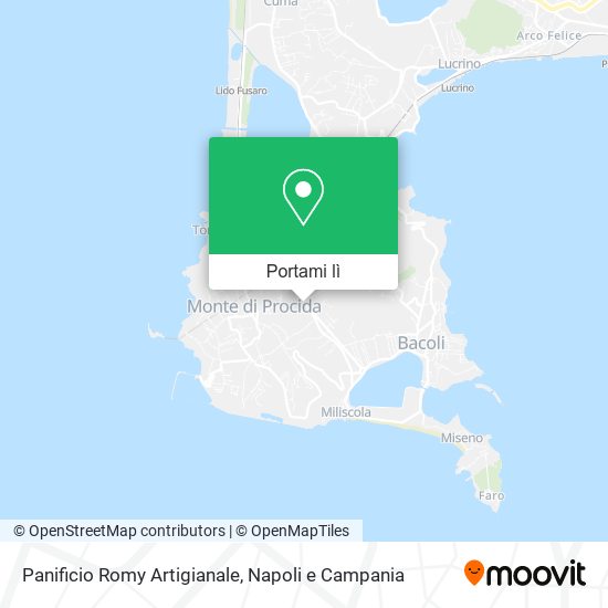 Mappa Panificio Romy Artigianale