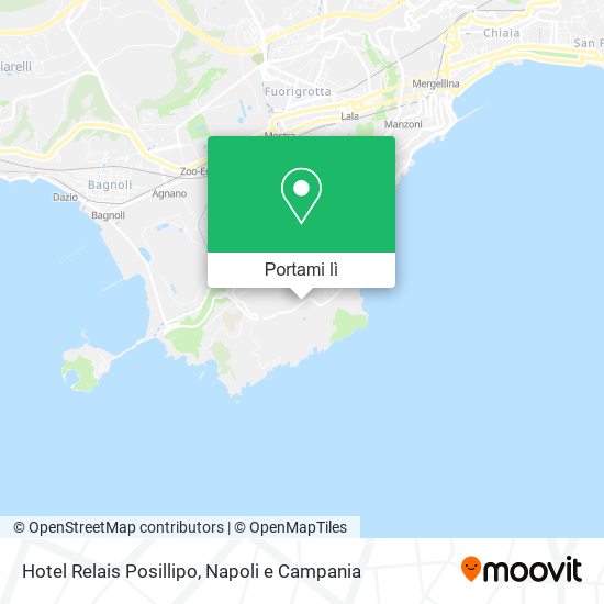 Mappa Hotel Relais Posillipo