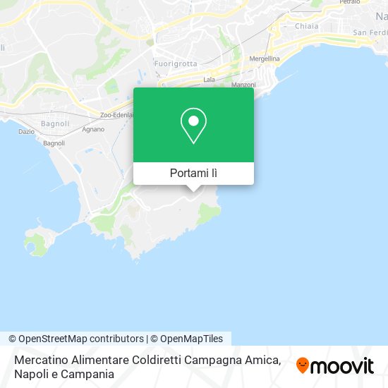 Mappa Mercatino Alimentare Coldiretti Campagna Amica