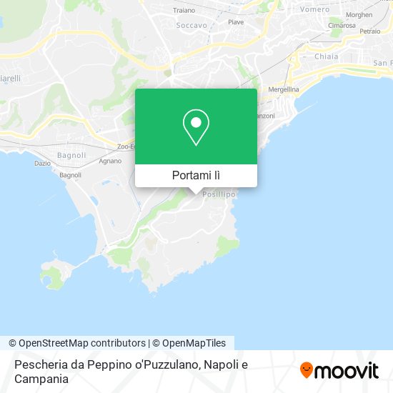 Mappa Pescheria da Peppino o'Puzzulano