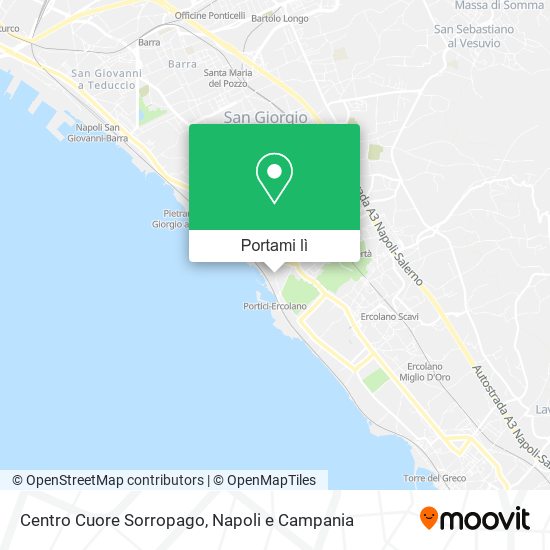 Mappa Centro Cuore Sorropago