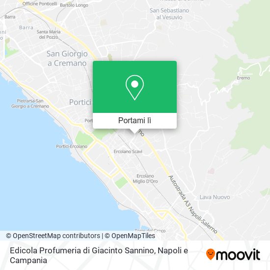 Mappa Edicola Profumeria di Giacinto Sannino