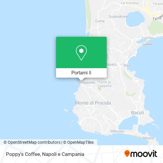 Mappa Poppy's Coffee