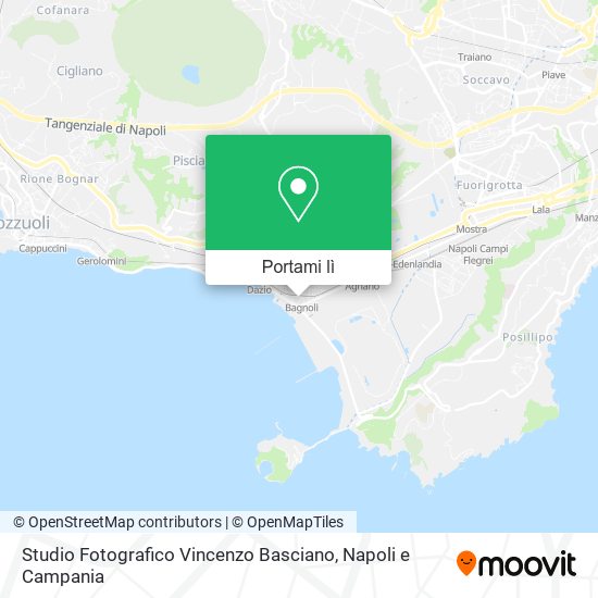 Mappa Studio Fotografico Vincenzo Basciano