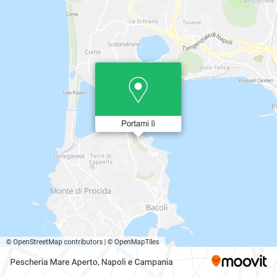 Mappa Pescheria Mare Aperto