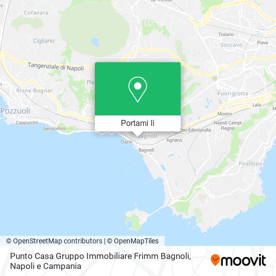 Mappa Punto Casa Gruppo Immobiliare Frimm Bagnoli