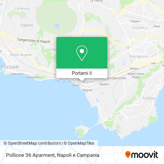 Mappa Pollione 36 Aparment