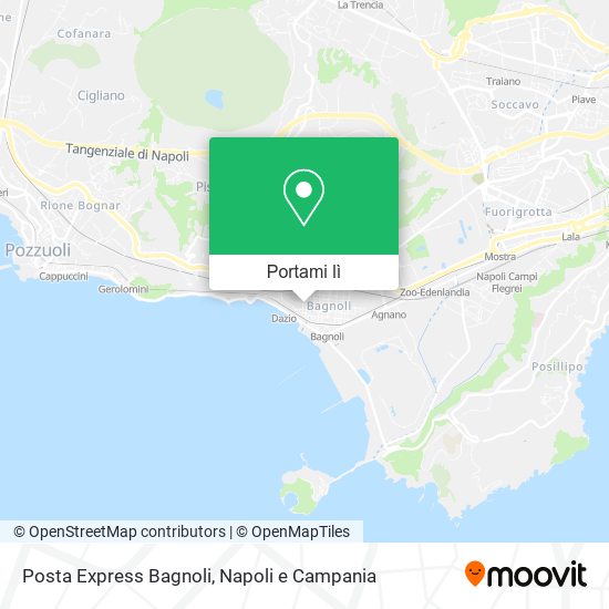Mappa Posta Express Bagnoli