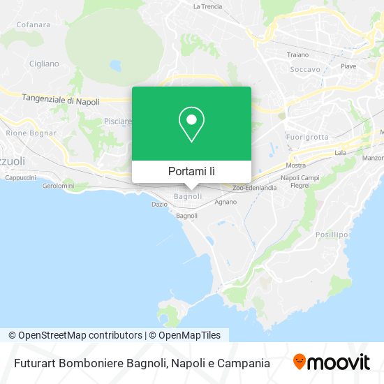 Mappa Futurart Bomboniere Bagnoli