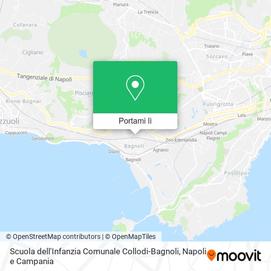 Mappa Scuola dell'Infanzia Comunale Collodi-Bagnoli
