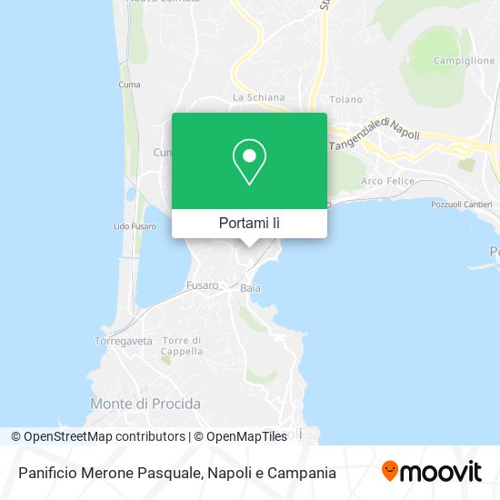 Mappa Panificio Merone Pasquale