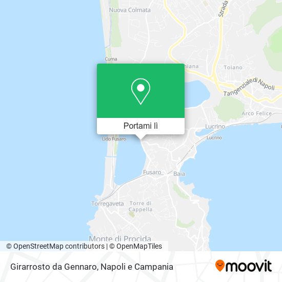 Mappa Girarrosto da Gennaro