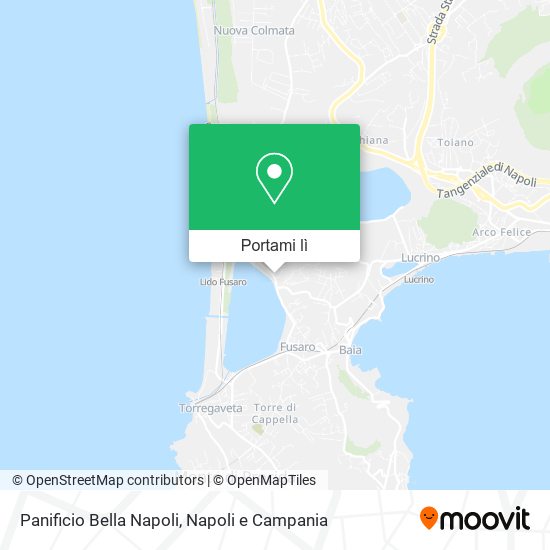 Mappa Panificio Bella Napoli