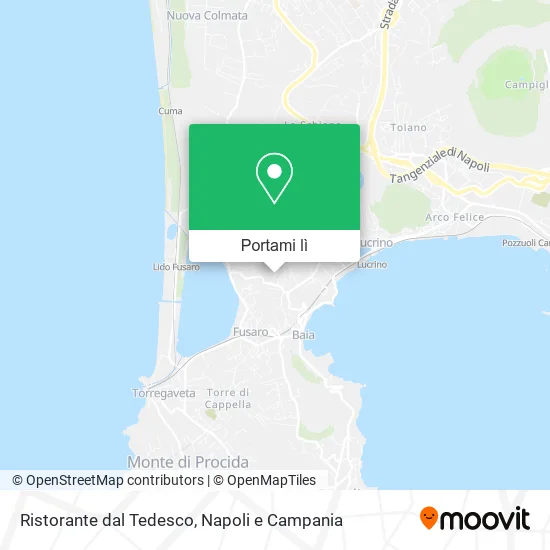 Mappa Ristorante dal Tedesco