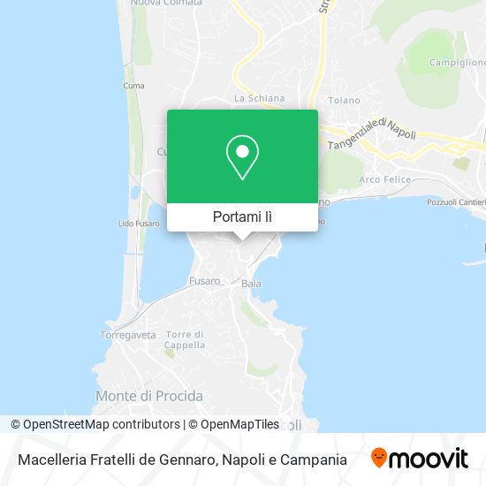 Mappa Macelleria Fratelli de Gennaro