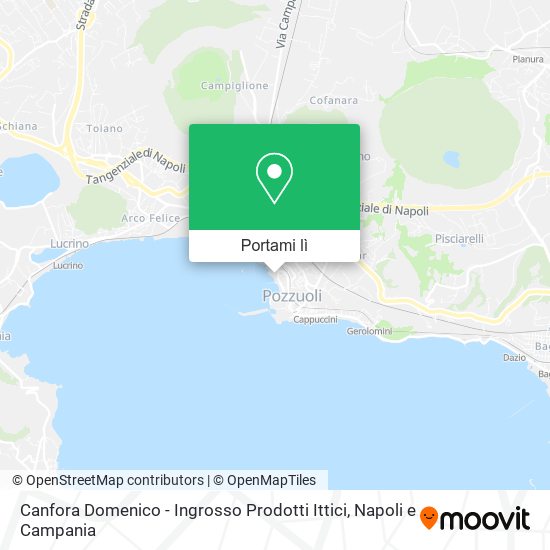 Mappa Canfora Domenico - Ingrosso Prodotti Ittici