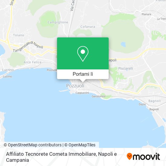 Mappa Affiliato Tecnorete Cometa Immobiliare